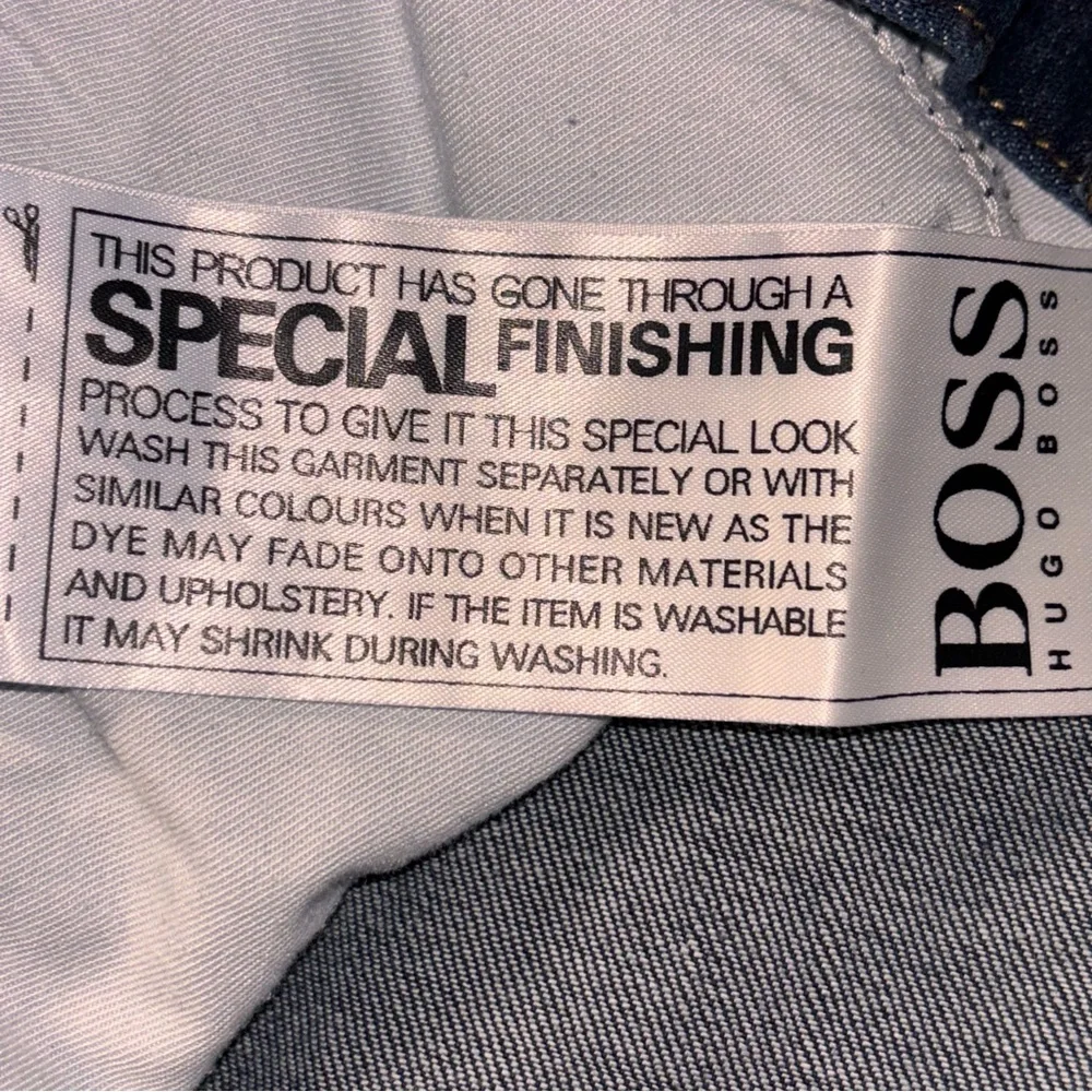 Hugo Boss Stretch Straight Leg Jeans